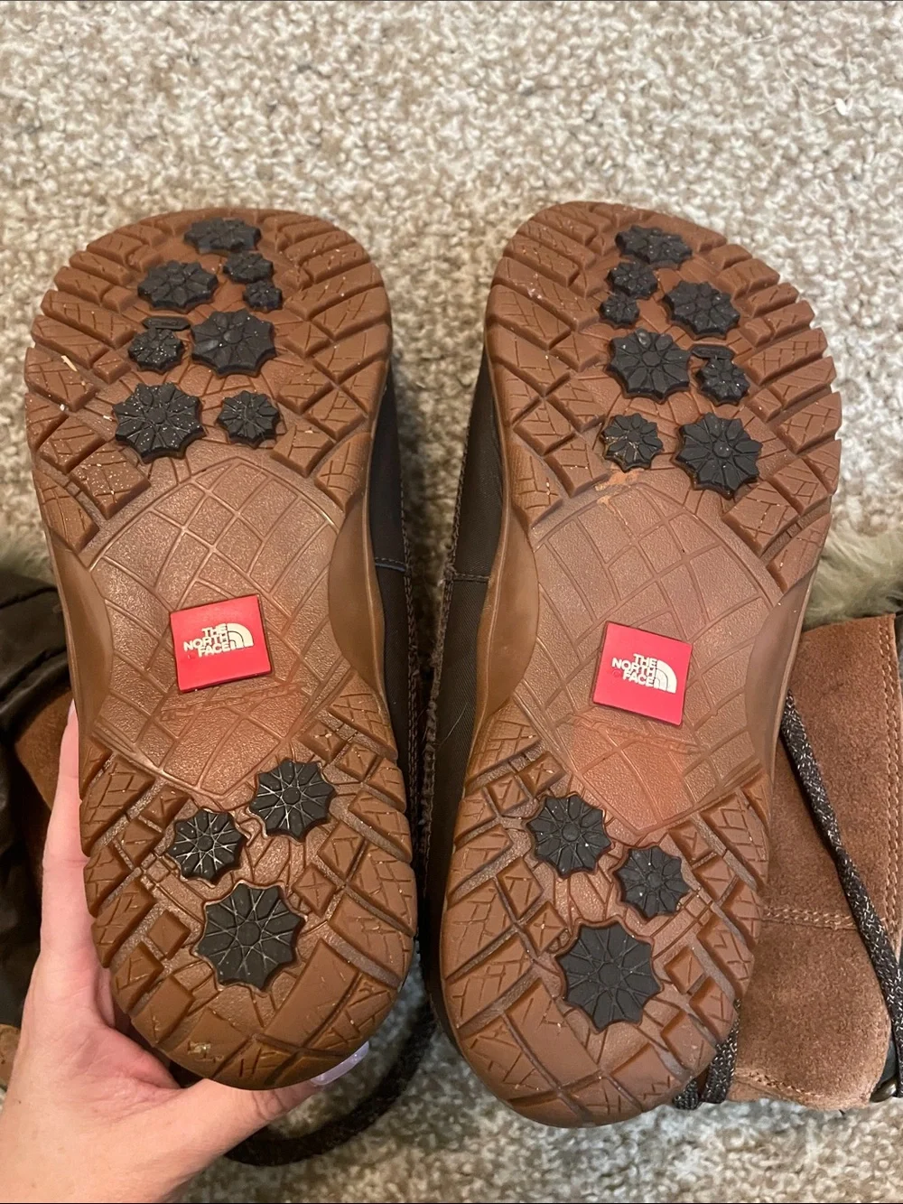 The North Face Women’s Brown Insulated Winter Boots